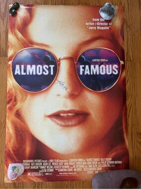 Almost Famous Poster Sunglasses Print - Orange & Blue